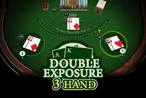 Blackjack Double Exposure 3 Hand